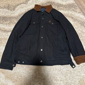Men's Concealed Carry Hooded Shirt Jacket